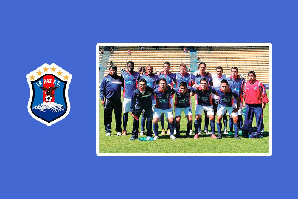 En la temporada 2012 - 2013 descendieron a la segunda división Equipo de fútbol La Paz FC