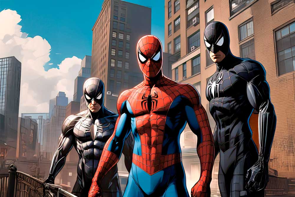 También han sacado varias películas de Spider-Man Cómic de Spider-Man