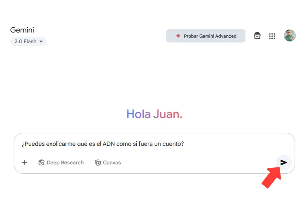 Gemini tiene su versión de pago Usando la Inteligencia Artificial Gemini AI