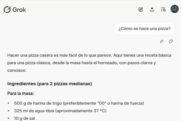 Usando la Inteligencia Artificial Grok AI