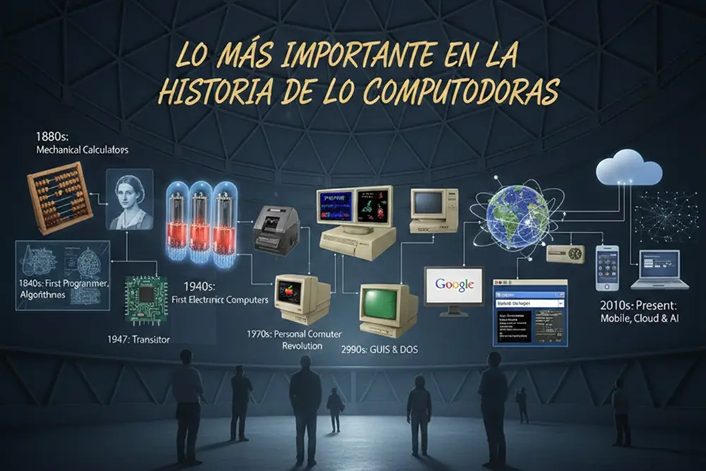 Lo Más Importante en la Historia de las Computadoras